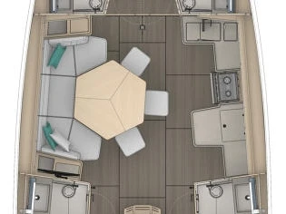 Wynajem Żaglowiec w Sibenik - Dufour Dufour 44