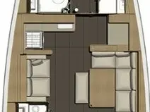 Dufour Dufour 460 Grand Large między profesjonalistami a osobami prywatnymi w Sibenik