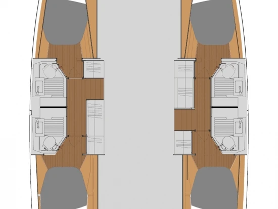 Wynajem Katamaran w Trogir - Fountaine Pajot Astrea 42