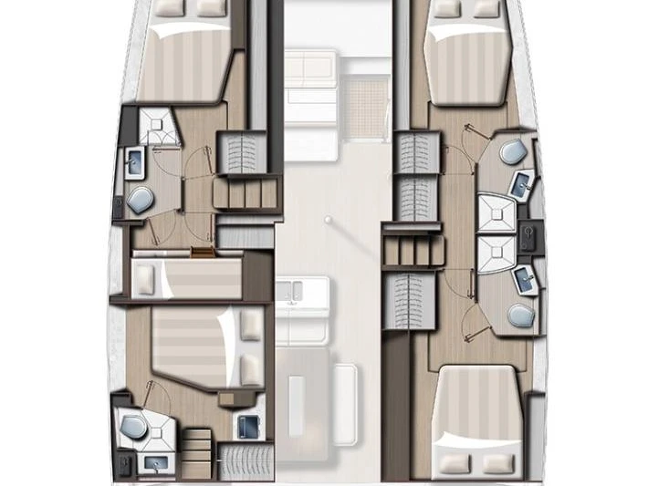 Wynajem Katamaran w Lefkáda - Bali Bali 4.6