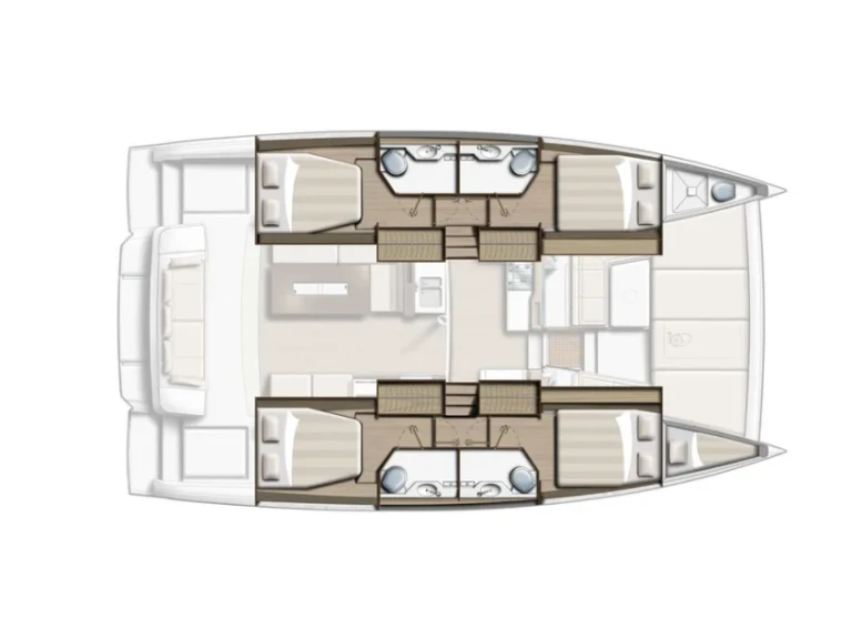 Wynajem Katamaran w Palairos - Bali Bali 4.2