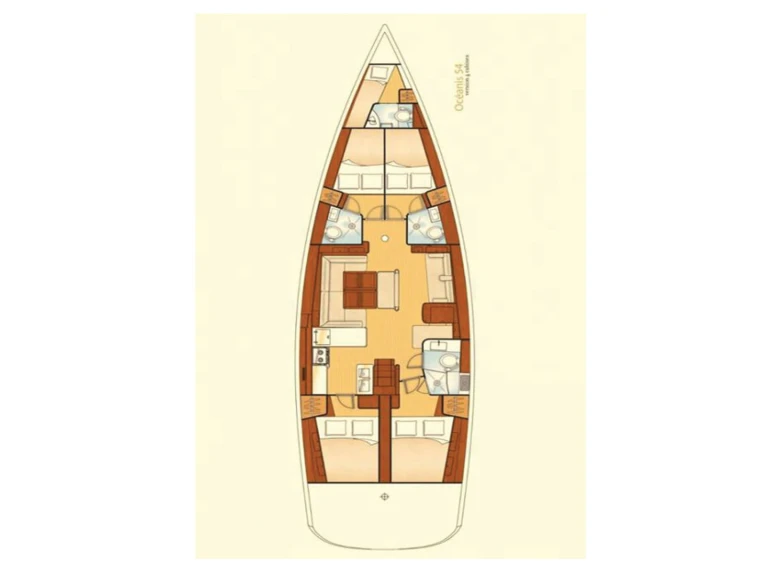 Wynajmij Bénéteau Oceanis 54 w Lefkáda