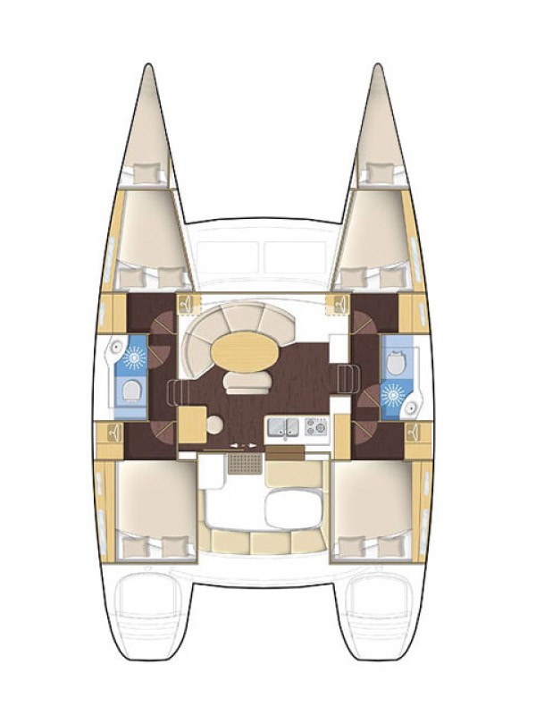Wynajem w Komolac- Lagoon Lagoon 380 na SamBoat