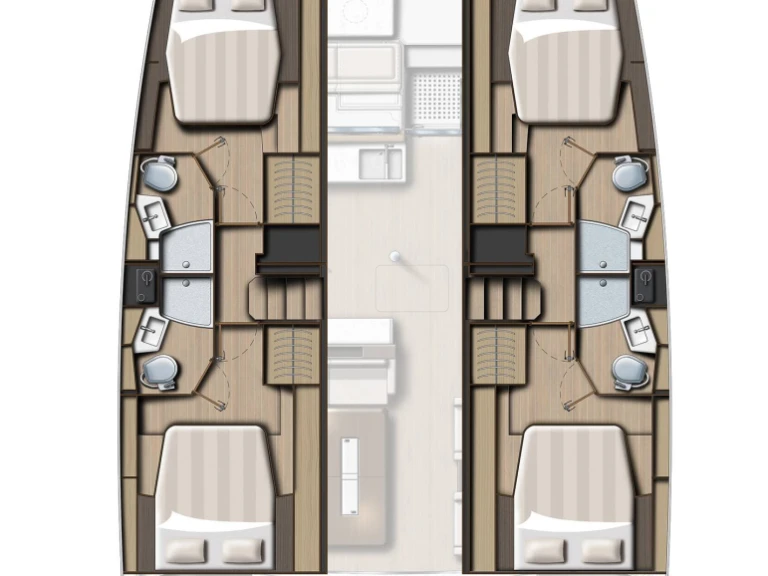 Katamaran do wynajmu w Lefkáda w najlepszej cenie