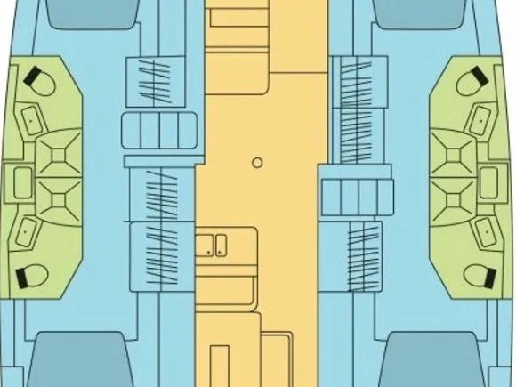 Wynajmij Katamaran z lub bez skippera Bali w Fethiye