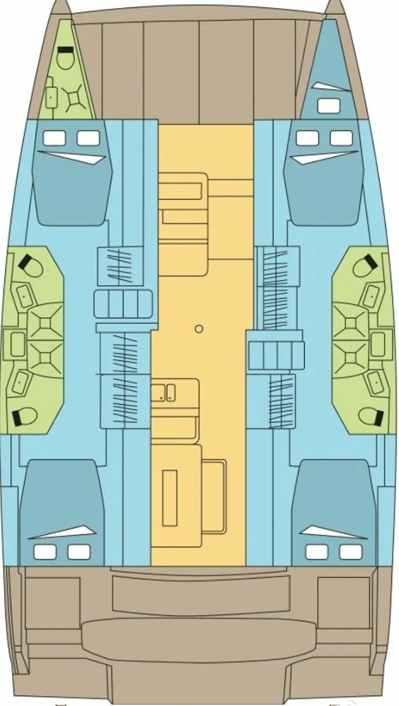 Wynajmij Katamaran z lub bez skippera Bali w Fethiye