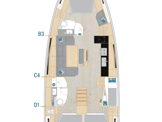Żaglowiec do wynajmu w Goecek w najlepszej cenie