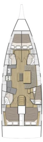 Wynajem Żaglowiec w Deme of Volos - Bénéteau Oceanis 46.1