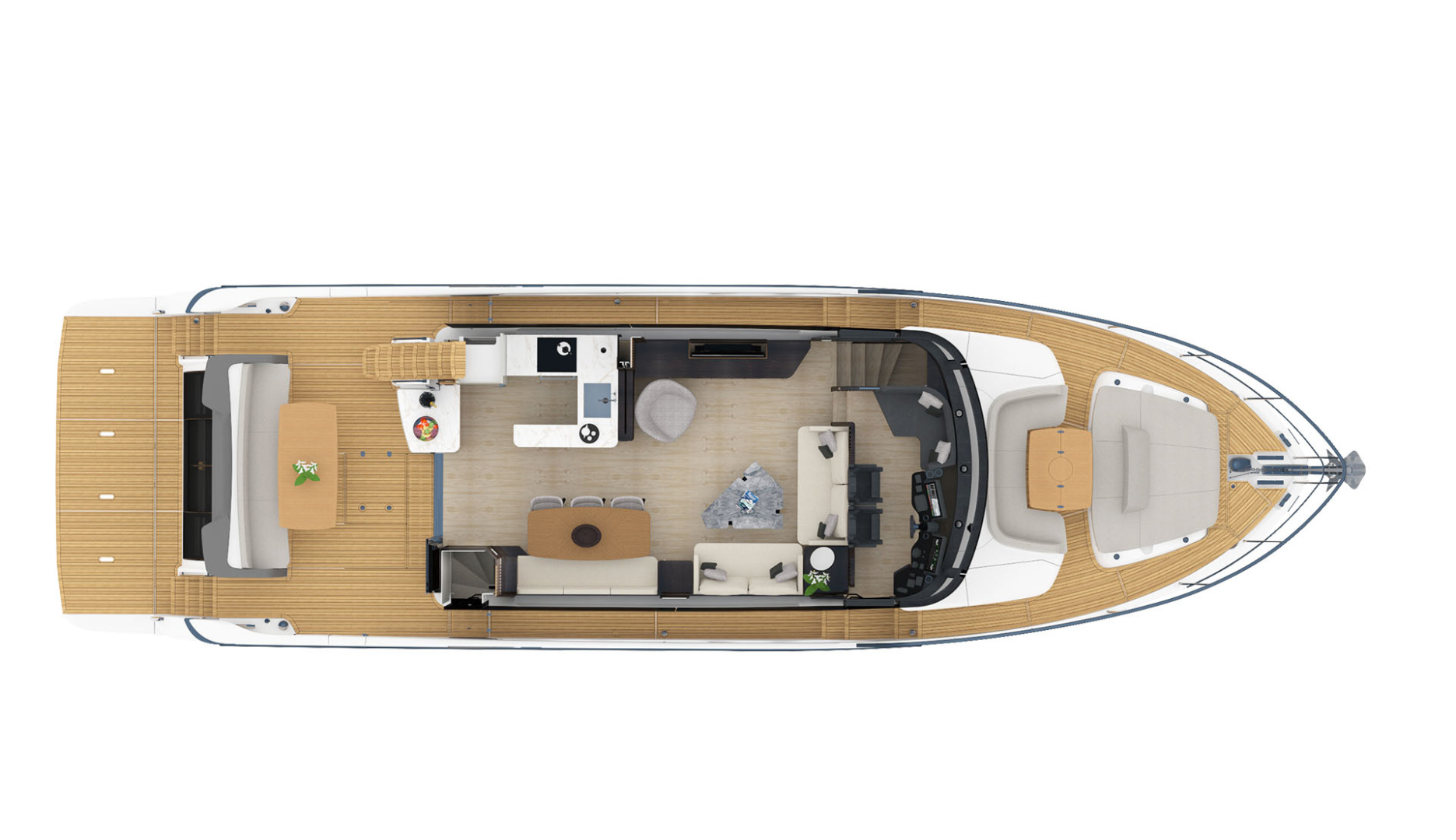 Wynajem Luksusowy jacht w Sukosan - Absolute Yachts Navetta 64