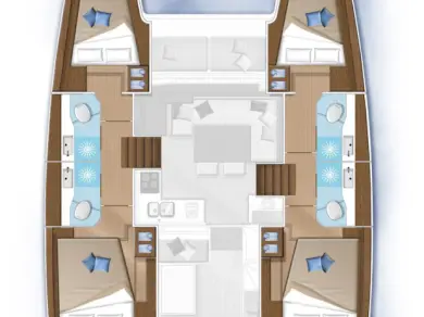 Wynajmij Lagoon Lagoon 40 w Donji Seget