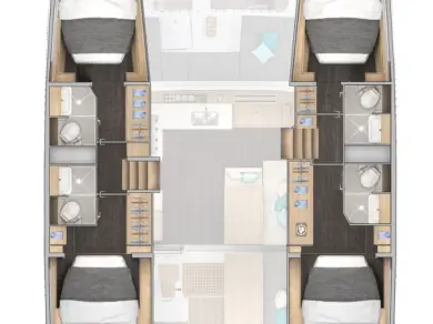 Katamaran do wynajmu w Donji Seget w najlepszej cenie