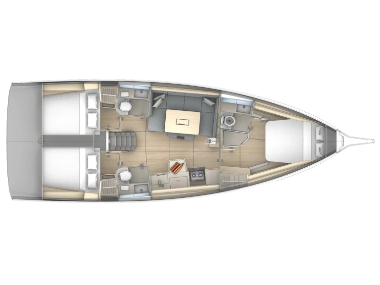 Wynajem w Goecek- Dufour Dufour 41 na SamBoat