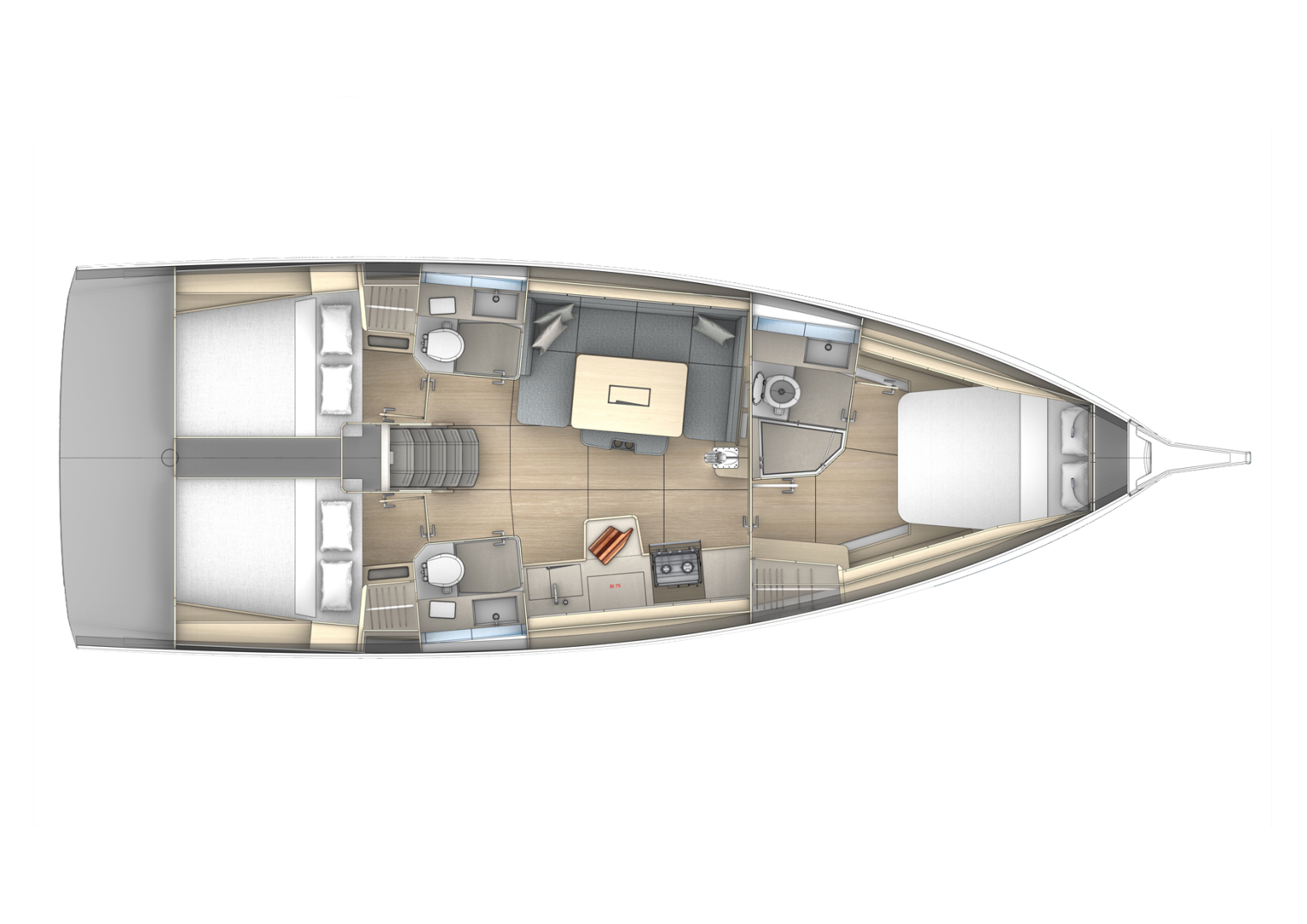 Wynajem w Goecek- Dufour Dufour 41 na SamBoat