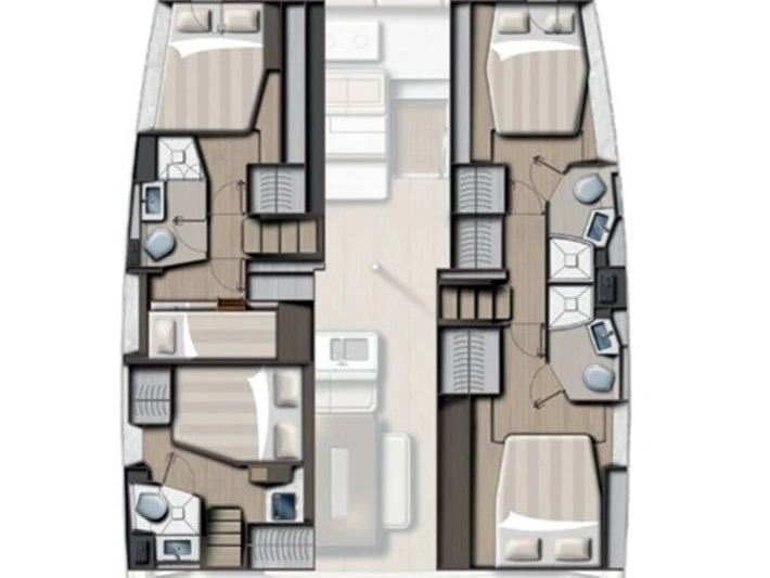 Wynajmij Katamaran z lub bez skippera Bali w Fethiye