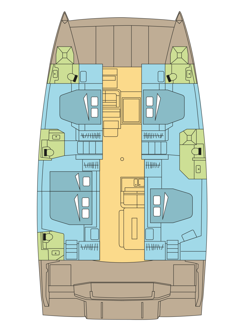 Wynajem łodzi Bali Bali 4.8 w Marsh Harbour na SamBoat 