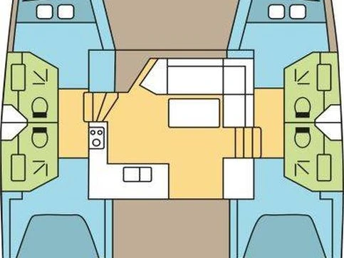 Fountaine Pajot Isla 40 między profesjonalistami a osobami prywatnymi w Parham Town