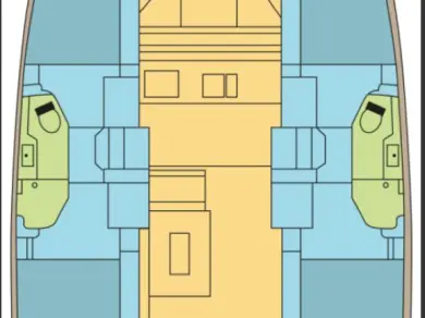 Lagoon Lagoon 38 między profesjonalistami a osobami prywatnymi w Saint George's