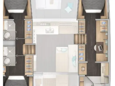 Wynajem łodzi Parham Town tanio Lagoon 43