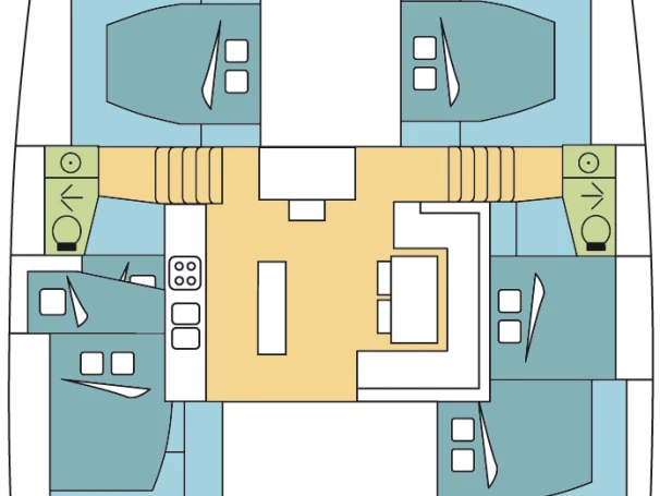 Lagoon Lagoon 52 F między profesjonalistami a osobami prywatnymi w Mai Khao