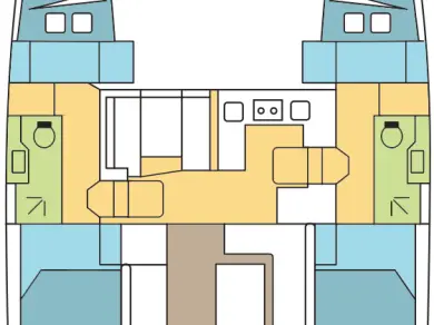 Nautitech Nautitech 40 między profesjonalistami a osobami prywatnymi w Anse Marcel