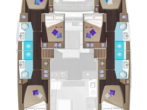 Katamaran do wynajmu w Kaštela w najlepszej cenie