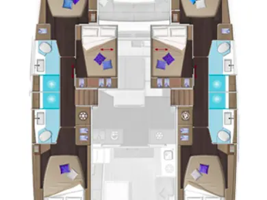 Katamaran do wynajmu w Kaštela w najlepszej cenie