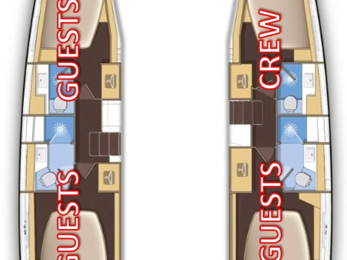 Wynajem łodzi Lagoon Lagoon 42 w Split na SamBoat 