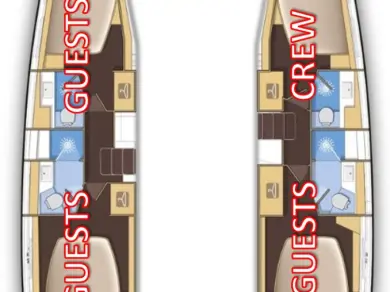 Wynajem łodzi Lagoon Lagoon 42 w Split na SamBoat 