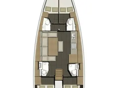 Dufour Dufour 460 Grand Large między profesjonalistami a osobami prywatnymi w Pula