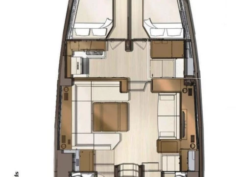 Wynajem łodzi Jeanneau Jeanneau 60 w Nea Peramos na SamBoat 
