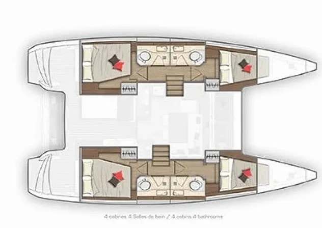 Wynajem łodzi Lagoon Lagoon 40 w Preveza na SamBoat 