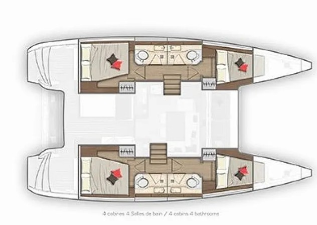 Wynajem łodzi Lagoon Lagoon 40 w Preveza na SamBoat 