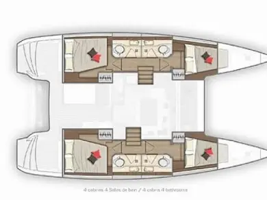 Wynajem łodzi Lagoon Lagoon 40 w Preveza na SamBoat 