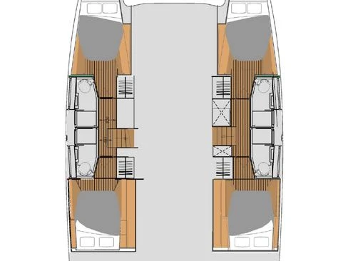 Wynajmij Fountaine Pajot Elba 45 w Road Town