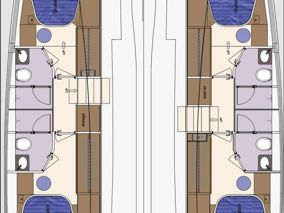 Wynajem łodzi HeySea Seaview 50 w Marsh Harbour na SamBoat 