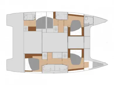 Wynajem Katamaran w Ao Po - Fountaine Pajot Saona 47