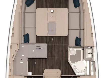 Dufour Dufour 37 między profesjonalistami a osobami prywatnymi w La Rochelle