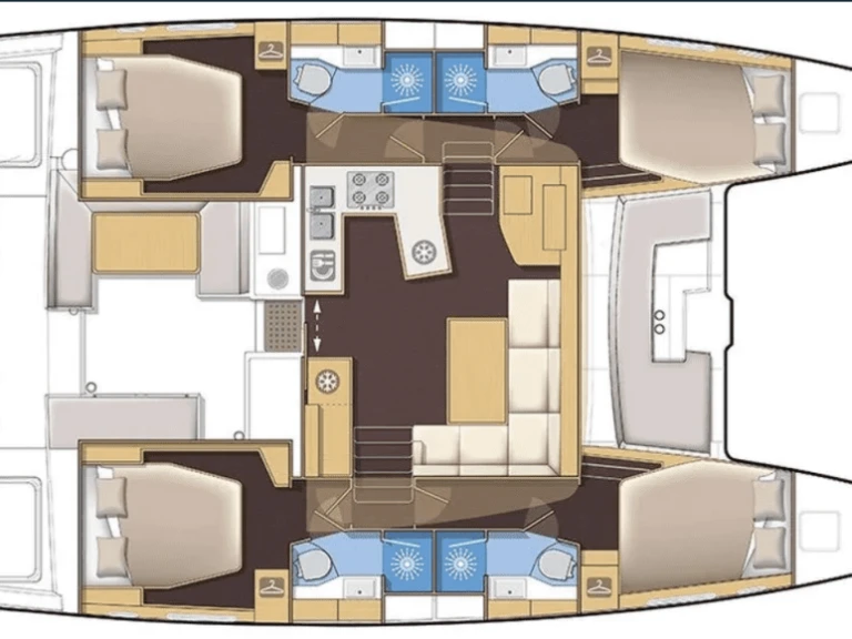 Wynajmij Katamaran z lub bez skippera Lagoon w Parish of Saint George