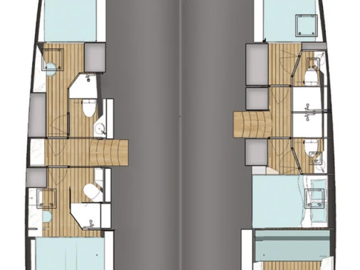 Wynajmij Wave Catamarans Wave 50 - 5 cab. w Olbia