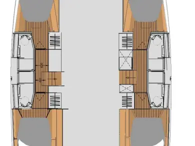 Wynajmij Fountaine Pajot Elba 45 w Panama City