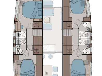 Aquila Aquila 45 Sail - 4 + 1 cab. między profesjonalistami a osobami prywatnymi w Parham Town