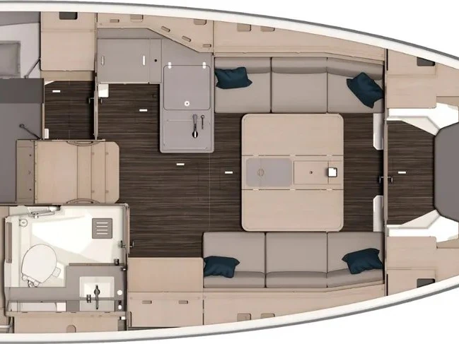 Dufour Dufour 37 między profesjonalistami a osobami prywatnymi w Palermo