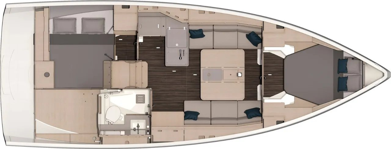 Dufour Dufour 37 między profesjonalistami a osobami prywatnymi w Palermo