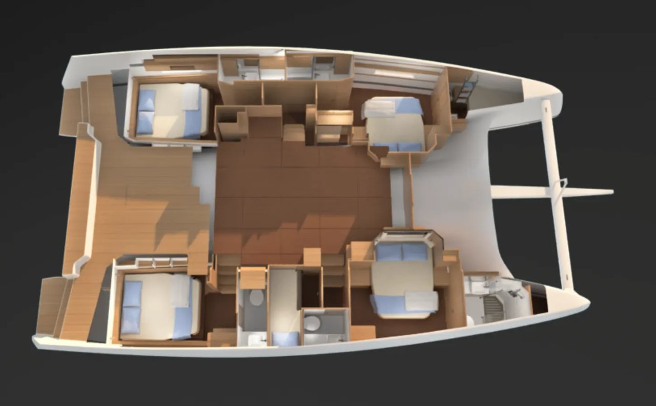 Wynajem Katamaran w Palermo - Dufour Dufour Catamarans 48 Sail