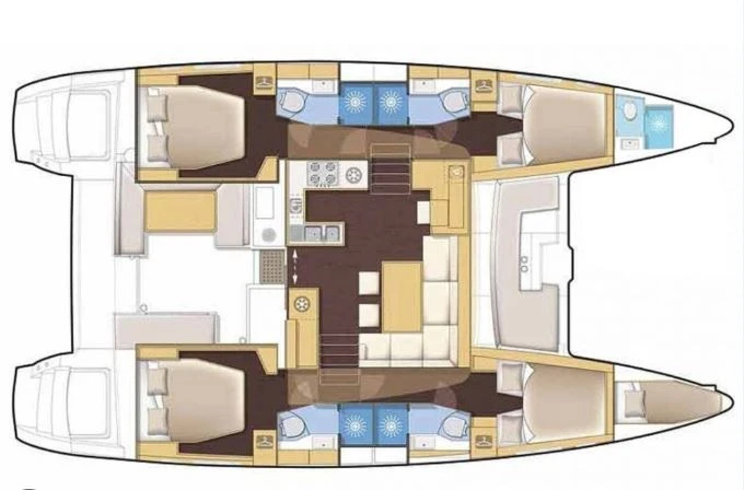 Wynajmij Lagoon Lagoon 46 w Lavrio