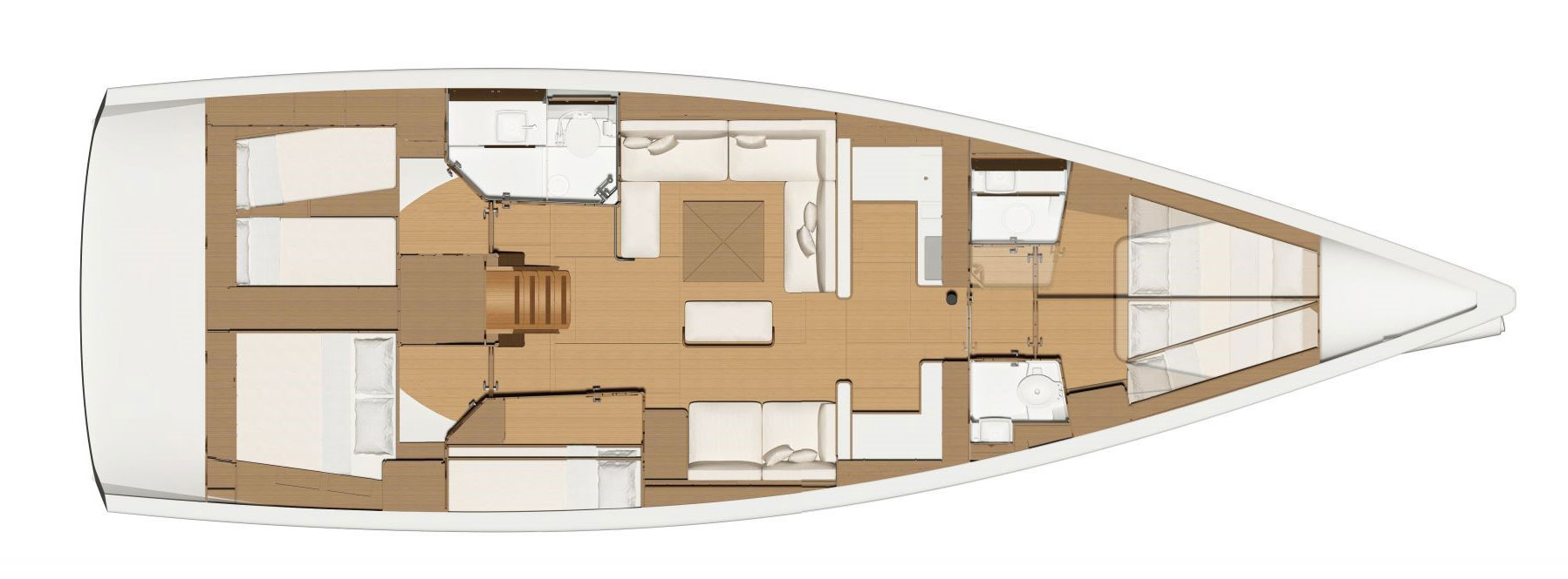 Wynajem łodzi La Seyne-sur-Mer tanio Dufour 520 Grand Large