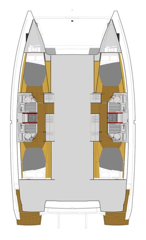 Wynajem Katamaran w Trogir - Fountaine Pajot Astrea 42