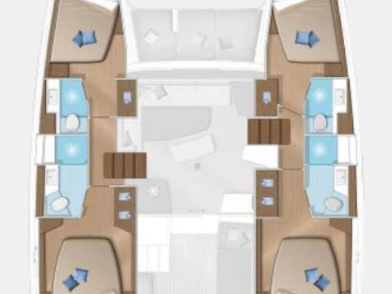 Wynajem łodzi Lagoon Lagoon 42 w Goecek na SamBoat 