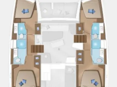 Wynajem łodzi Lagoon Lagoon 42 w Goecek na SamBoat 