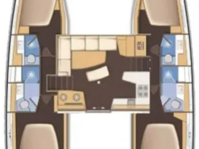 Wynajmij Katamaran z lub bez skippera Lagoon w Gouvia